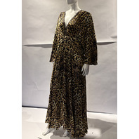 CAMILLA SAINTS AND SISTERS PETAL SLEEVE LONG DRESS XXLARGE XXL $1200 LDSA241