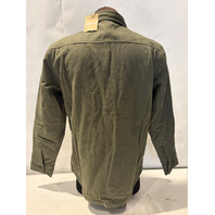 PATAGONIA MEN'S IRON FORGE FLEECE LINED JAC-SHIRT PINE NEEDLE GREEN SZ MEDIUM
