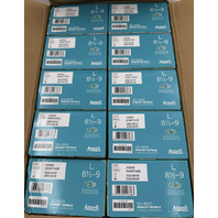 LOT OF 1000 ANSELL 92-600 TOUCHNTUFF SIZE LARGE NBR NITRILE DISPOSABLE GLOVES