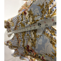 CAMILLA THRONE GAMES A LINE GATHERED PANEL DRESS SIZE SMALL S $795 SDSD088