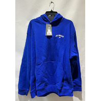 NEW BALANCE MEN'S BOSTON HERITAGE LOS ANGELES RELAXED HOODIE BLUE SZ XL MT61U2G2