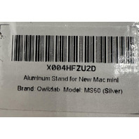 QWIIZLAB MS60 ALUMINUM STAND FOR 2024 MAC MINI M4/M4 PRO RAISES 1.4" FOR COOLING
