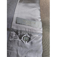 HUGO BOSS BECKHAM 50549196 TWO-PIECE SUIT VIRGIN WOOL SILK LINEN 42R DARK BLUE