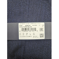 HUGO BOSS BECKHAM 50549196 TWO-PIECE SUIT VIRGIN WOOL SILK LINEN 36R DARK BLUE