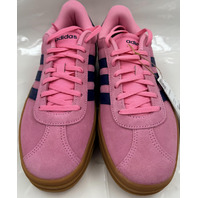 ADIDAS VL COURT BOLD JI1789 WOMENS SIZE 7.5 BLISS PINK DARK BLUE LIFESTYLE SHOES