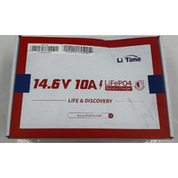 LI TIME LIFE AND DISCOVERY 14.6V 10A LIFEPO4 WATER PROOF BATTERY CHARGER 