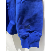 NEW BALANCE MENS BOSTON HERITAGE LOS ANGELES RELAXED HOODIE BLUE MEDIUM MT61U2G2