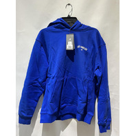 NEW BALANCE MENS BOSTON HERITAGE LOS ANGELES RELAXED HOODIE BLUE MEDIUM MT61U2G2