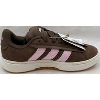 ADIDAS GRAND COURT ALPHA 00S JR0541 WOMENS SIZE 7.5 BROWN AND PINK CASUAL SHOES