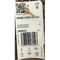 ADIDAS GRAND COURT ALPHA 00S JR0541 WOMENS SIZE 7.5 BROWN AND PINK CASUAL SHOES