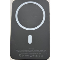 LOT OF 7 POWER BANK W014 SUPERFAST MAGNETIC WIRELESS CHARGER BLACK MAGSAFE