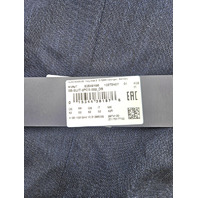 HUGO BOSS BECKHAM 50549196 TWO-PIECE SUIT VIRGIN WOOL SILK LINEN 42R DARK BLUE