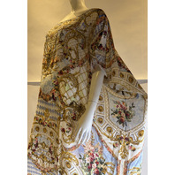 CAMILLA THRONE GAMES ROUND NECK LONG LENGTH KAFTAN ONE SIZE $750 LKAA001