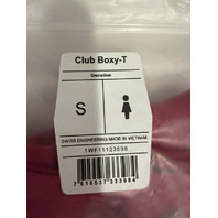 ON CLOUD WOMEN'S CLUB BOXY-T IN COLOR GRENADINE 1WF11123538 SIZE S SMALL NWT