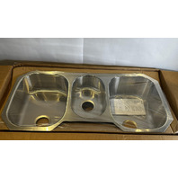 KOHLER 3166-NA TRIPLE BOWL UNDERMOUNT KITCHEN SINK 3166-NA-AE 41 5/8" x 20 1/8