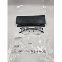 LACOSTE L2304N 002 MATTE BLACK 53-18-145 MEN'S EYEGLASSES