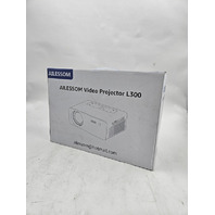 AILESSOM L300 VIDEO PROJECTOR HD 1080P 5G WIFI BLUETOOTH 9800 LUMEN