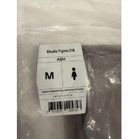 ON CLOUD WOMEN'S STUDIO TIGHTS 7/8 IN COLOR ASH 1WF10521936 SIZE M MEDIUM NWT