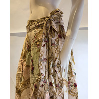 CAMILLA THE QUEENS QUARTERS MAXI WRAP SKIRT SIZE MEDIUM/LARGE M/L $1100 SKIA135