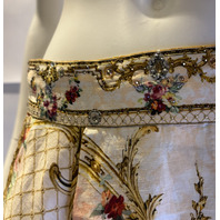 CAMILLA THE QUEENS QUARTERS MAXI WRAP SKIRT SIZE MEDIUM/LARGE M/L $1100 SKIA135