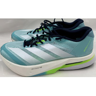 ADIDAS ADIZERO BOSTON 13 M JS4945 MENS SIZE 10.5 FLASH AQUA LEMON RUNNING SHOES