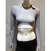 ON CLOUD WOMEN'S TRAIN LONG SLEEVE CROP IN COLOR LILAC 1WF10220174 SIZE S SMALL