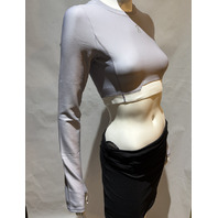 ON CLOUD WOMEN'S TRAIN LONG SLEEVE CROP IN COLOR LILAC 1WF10220174 SIZE S SMALL