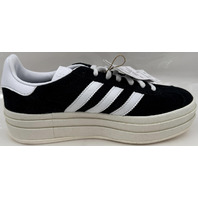 ADIDAS GAZELLE BOLD W HQ6912 WOMENS SIZE 5.5 BLACK AND WHITE SNEAKERS