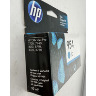 HP INK 954 CYAN L0S50AL FOR HP OFFICEJET PRO 7720 7740 8210 8710 8720 8730
