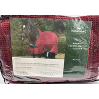 HORSEWARE RAMBO TECHNI WAFFLE COOLER NO FILL BURGUNDY/BLACK 6'0 EU 130CM USA 72"
