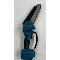 YAHHU PYCC202501 6 INCH MINI CORDLESS CHAINSAW W/ 2 BATTERIES