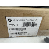 HP 45W USB-C LC POWER ADAPTER-US PART NUMBER 1MZ01AA#ABA FOR ANY USB-C LAPTOP PC
