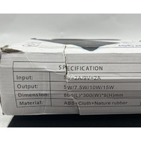 15W WIRELESS GAMING MOUSE PAD CHARGER FOR IPHONE AND SAMSUNG TYPE C 