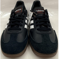 ADIDAS SAMBA IH6000 UNISEX MENS 7 WMNS 8 BLACK/WHITE/BROWN CASUAL SHOES