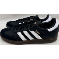 ADIDAS SAMBA IH6000 UNISEX MENS 7 WMNS 8 BLACK/WHITE/BROWN CASUAL SHOES