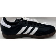 ADIDAS SAMBA IH6000 UNISEX MENS 7 WMNS 8 BLACK/WHITE/BROWN CASUAL SHOES