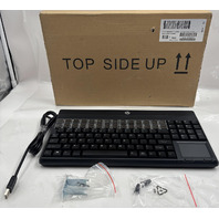 HP HSTNC-CH02-KB 862611-003 BLACK USB POS KEYBOARD WITH MAG STRIPE READER