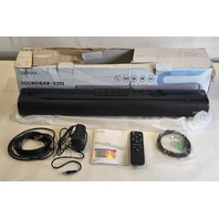 VEATOOL SOUNDBAR-S20L HIFI WIRELESS BLUETOOTH SPEAKER BLACK FOR SMALL SPACES