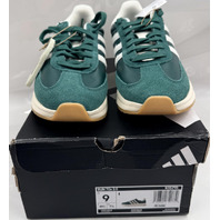 ADIDAS RUN 70S 2.0 KI5791 WOMENS SIZE 9 GREEN AND WHITE CASUAL SHOES