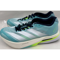 ADIDAS ADIZERO BOSTON 13 M JS4945 MENS SIZE 9 FLASH AQUA LEMON RUNNING SHOES