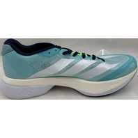 ADIDAS ADIZERO BOSTON 13 M JS4945 MENS SIZE 9 FLASH AQUA LEMON RUNNING SHOES