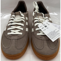 ADIDAS HANDBALL SPEZIAL J KI4016 YOUTH SIZE 5 BROWN AND WHITE CASUAL SNEAKERS