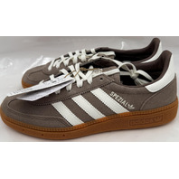 ADIDAS HANDBALL SPEZIAL J KI4016 YOUTH SIZE 5 BROWN AND WHITE CASUAL SNEAKERS