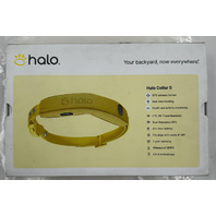 HALO COLLAR 5 GPS WIRELESS DOG FENCE SUNBURST W/ HEALTH AND ACTVITY MONITOR
