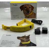 HALO COLLAR 5 GPS WIRELESS DOG FENCE SUNBURST W/ HEALTH AND ACTVITY MONITOR