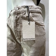 REFORMATION WOMEN'S CARY HIGH RISE SLOUCHY WIDE LEG JEAN PETOSKEY WASH SZ 26 NWT