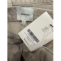 REFORMATION WOMEN'S CARY HIGH RISE SLOUCHY WIDE LEG JEAN PETOSKEY WASH SZ 26 NWT