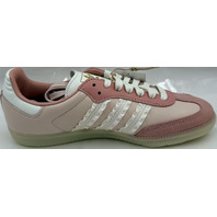 ADIDAS SAMBA OG W JR8830 WOMENS SIZE 7.5 PINK & WHITE RUFFLE STRIPES CASUAL SHOE