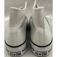 CONVERSE 560846F WOMENS SIZE 5 CHUCK TAYLOR ALL STAR LIFT WHITE HIGH-TOPS