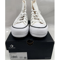 CONVERSE 560846F WOMENS SIZE 5 CHUCK TAYLOR ALL STAR LIFT WHITE HIGH-TOPS